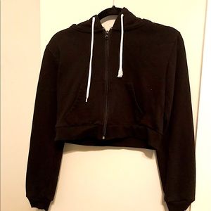 Hot Topic (MD) “Black Cropped Jacket”